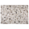 Beliani KORFEZ - Short pile rug - Gray - 140 x 200 cm - Leather
