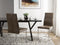 Beliani ROCKFORD - Dining room chair - Brown - Faux leather