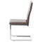 Beliani ROCKFORD - Dining room chair - Brown - Faux leather