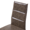 Beliani ROCKFORD - Dining room chair - Brown - Faux leather