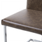Beliani ROCKFORD - Dining room chair - Brown - Faux leather