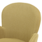 Beliani BROOKVILLE - Dining room chair - Yellow - Polyester