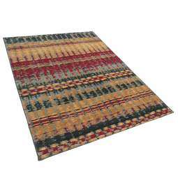 Beliani MARMARIS - Rug - Multicolor - 140 x 200 cm - Polyester