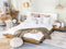 Beliani ZEN - Waterbed - Light wood color/Brown - 180 x 200 cm - MDF