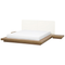Beliani ZEN - Waterbed - Light wood color/Brown - 180 x 200 cm - MDF