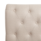 Beliani REIMS - Double bed - Beige - 180 x 200 cm - Polyester