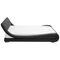 Beliani AVIGNON - Waterbed - Black - 180 x 200 cm - Faux leather