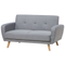 Beliani FLORLI - Living room set - Gray - Polyester