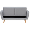 Beliani FLORLI - Living room set - Gray - Polyester