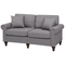 Beliani OTRA - Two-seater sofa - Light gray - Polyester
