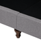 Beliani OTRA - Two-seater sofa - Light gray - Polyester