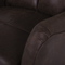 Beliani ROYSTON - TV armchair - Brown - Faux leather
