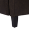 Beliani ROYSTON - TV armchair - Brown - Faux leather