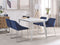 Beliani ARCATA - Dining room chair - Navy blue - Velvet