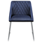 Beliani ARCATA - Dining room chair - Navy blue - Velvet