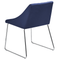 Beliani ARCATA - Dining room chair - Navy blue - Velvet