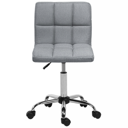 Beliani MARION - Office chair - Gray - Polyester
