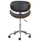 Beliani ROTTERDAM - Office chair - Black - Faux leather