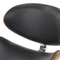 Beliani ROTTERDAM - Office chair - Black - Faux leather