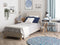 Beliani SENNEZ - Single bed - Beige - 90 x 200 cm - Polyester