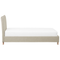 Beliani SENNEZ - Single bed - Beige - 90 x 200 cm - Polyester