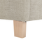 Beliani SENNEZ - Single bed - Beige - 90 x 200 cm - Polyester