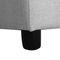 Beliani NESNA - Corner sofa bed - Gray - Right side - 228 cm - Polyester