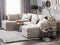 Beliani KARRABO - Sofa U-shaped - Beige - - Polyester