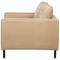 Beliani SAVALEN - Armchair - Beige - Faux leather