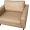 Beliani SAVALEN - Armchair - Beige - Faux leather