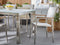 Beliani GROSSETO - Garden chair set of 2 - White - Polyester