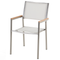 Beliani GROSSETO - Garden chair set of 2 - White - Polyester
