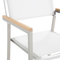 Beliani GROSSETO - Garden chair set of 2 - White - Polyester