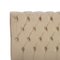 Beliani AVALLON - Double bed - Beige - 160 x 200 cm - Velvet