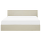 Beliani ORBEY - Double bed - Beige - 180 x 200 cm - Polyester