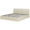 Beliani ORBEY - Double bed - Beige - 180 x 200 cm - Polyester