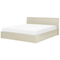 Beliani ORBEY - Double bed - Beige - 180 x 200 cm - Polyester