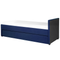 Beliani MARMANDE - Trundle bed - Blue - 90 x 200 cm - Polyester