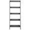 Beliani MOBILE TRIO - Bookcase - Gray - MDF