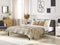 Beliani CLAMART - Double bed - Black - 160 x 200 cm - Metal