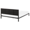 Beliani CLAMART - Double bed - Black - 160 x 200 cm - Metal