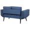 Beliani BREKKE - Sofa bed - Blue - Polyester