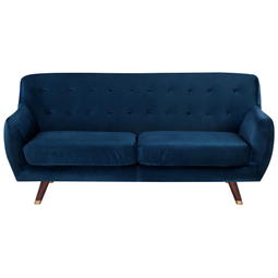Beliani BODO - Living room set - Blue - Velvet