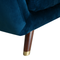 Beliani BODO - Living room set - Blue - Velvet