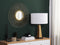Beliani CAMBIA - Wall mirror - Gold - Metal