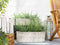 Beliani PAOS - Planter - White - 54 cm - Clay-fiber mixture