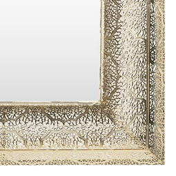 Beliani PLERIN - Wall mirror - Gold - Metal