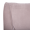 Beliani NANTES - Waterbed - Pink - 160 x 200 cm - Velvet
