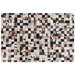 Beliani CERLI - Rug - Multicolor - 160 x 230 cm - Cowhide leather