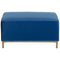 Beliani OSLO - Ottoman - Blue - Velvet